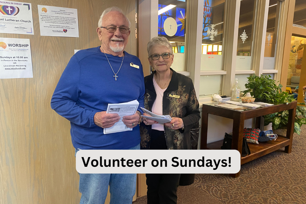 Sunday volunteers