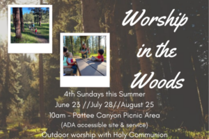 Worship in the woods